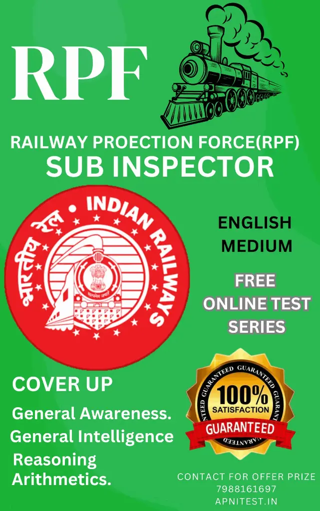 RRB RPF SI (SUB INSPECTOR ) BOOK AND TEST SERIES 7000+ MCQ AND TEST SERIES ENGLISH  MEDIUM