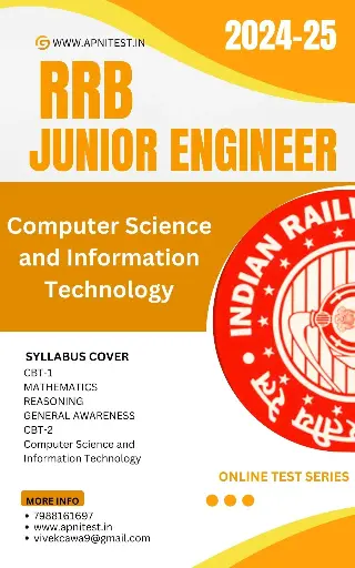 RRB JUNIOR ENGINEER (JE) Computer Science and Information Technology BOOK AND TEST SERIES 7000+ MCQ