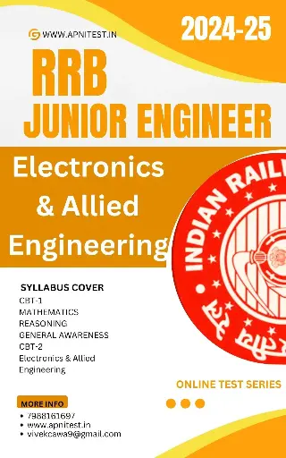 RRB JUNIOR ENGINEER Electronics & Allied Engineering BOOK AND TEST SERIES 7000+ MCQ