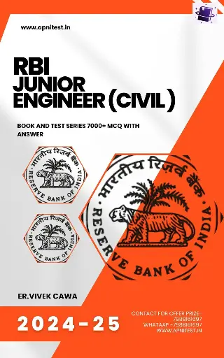 RBI JUNIOR ENGINEER CIVIL 2025 BOOK AND TEST SERIES