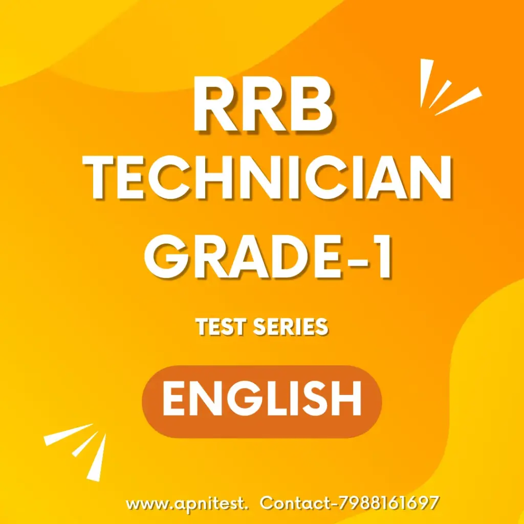 rrb technician signal test series 2024 english